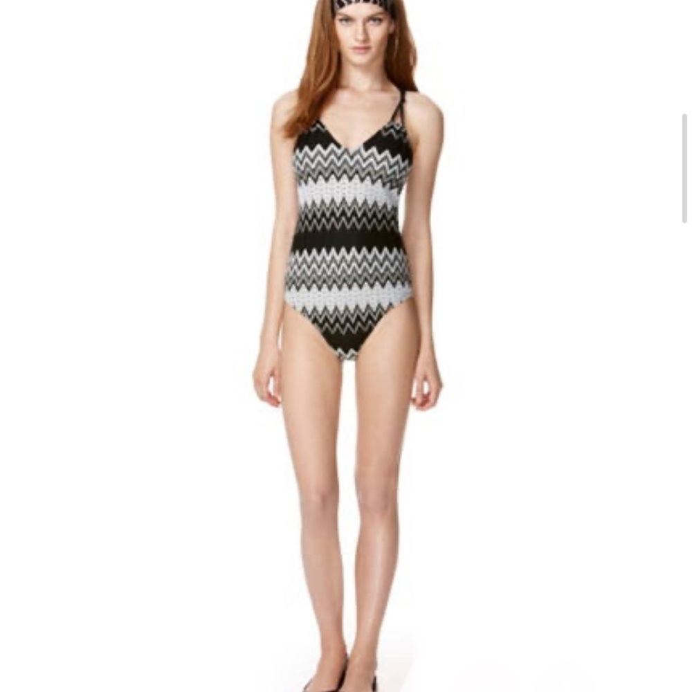 Missoni for Target one piece swimsuit NWOT